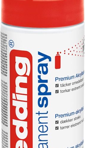 Permanent sprej E-5200 mat, 200 ml crvena Edding