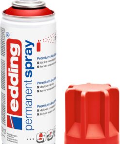Alternative view of Permanent sprej E-5200 mat, 200 ml crvena Edding