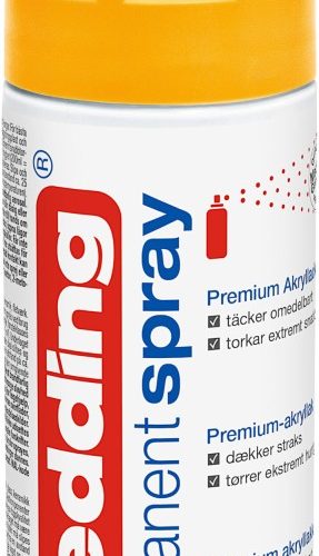 Permanent sprej E-5200 mat, 200 ml jarko žuta Edding