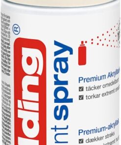 Permanent sprej E-5200 mat, 200 ml kremasto bela Edding