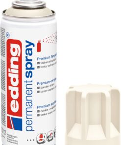 Alternative view of Permanent sprej E-5200 mat, 200 ml kremasto bela Edding
