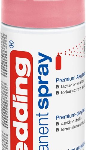 Permanent sprej E-5200 mat, 200 ml nežno roze Edding