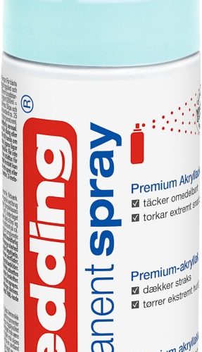 Permanent sprej E-5200 mat, 200 ml pastelno plava Edding