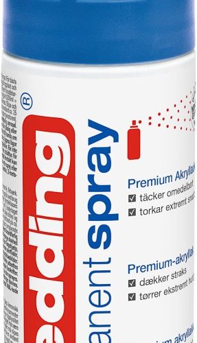 Permanent sprej E-5200 mat, 200 ml plava Edding