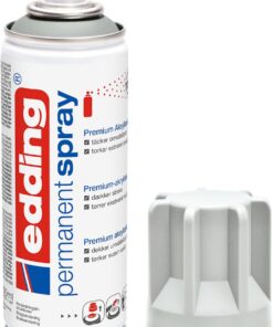 Alternative view of Permanent sprej E-5200 mat, 200 ml siva Edding