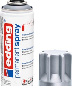 Alternative view of Permanent sprej E-5200 mat, 200 ml srebrna Edding