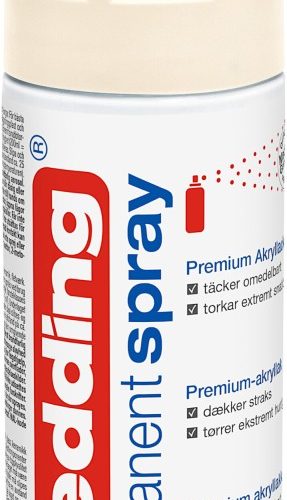 Permanent sprej E-5200 mat, 200 ml svetla slonovača Edding
