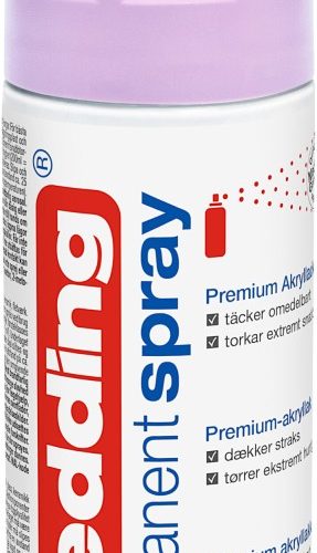 Permanent sprej E-5200 mat, 200 ml svetlo ljubičasta Edding