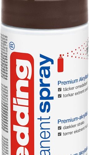 Permanent sprej E-5200 mat, 200 ml tamno braon Edding