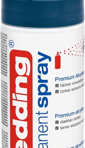 Permanent sprej E-5200 mat, 200 ml tamno plava Edding