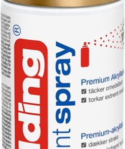 Permanent sprej E-5200 mat, 200 ml zlatna Edding