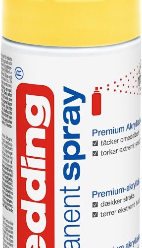 Permanent sprej E-5200 mat, 200 ml žuta Edding