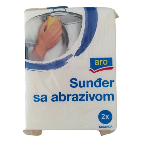 Sunđer kuhinjski abrazivni 2kom ARO - Image 2