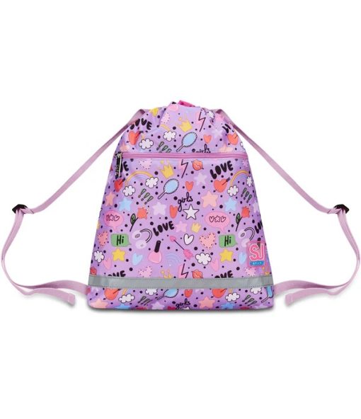 Torba vreća za patike SAKKY BAG - CUTE NOTES, SEVEN