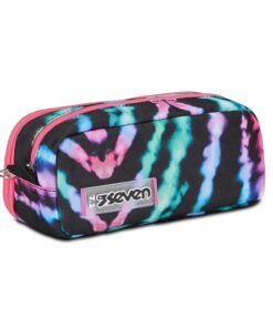 Pernica prazna DOUBLE PENCIL BAG - MULTI-SHADE GIRL, SEVEN