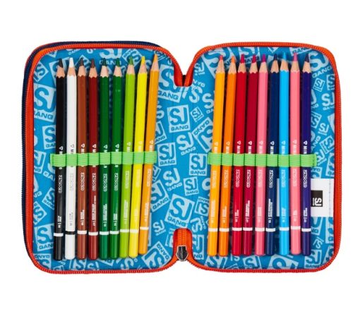 Puna pernica 3 ZIP PENCIL CASE - SPACESHIP TRIP, SEVEN - Image 4