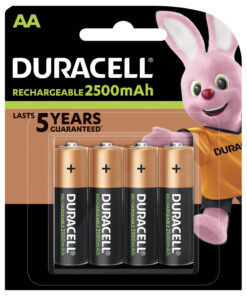 Punjive baterije AA 2500mAh 1/4, DURACELL