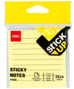 STICKY NOTES 100lista 76x76mm sa linijama EA045 Stick Up, Deli