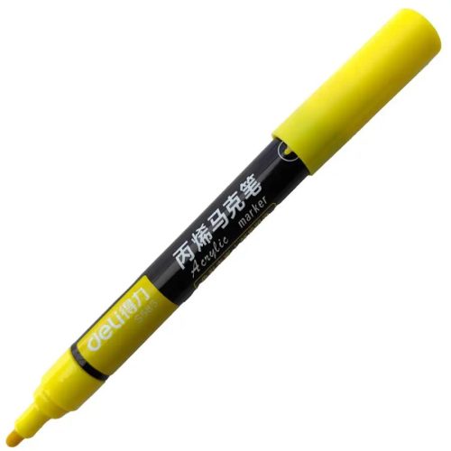 Akrilni marker YR17 Žuti Medium, Deli