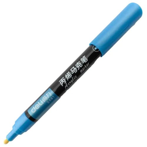 Akrilni marker B24 Plavi Medium, Deli