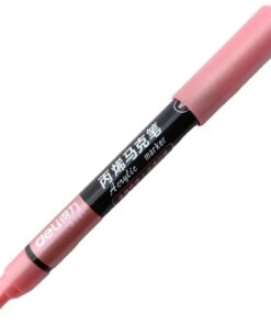 Akrilni marker M02 Metalik Pink Medium, Deli