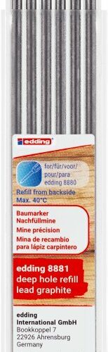 Refil za E-8880 1/6, grafit Edding