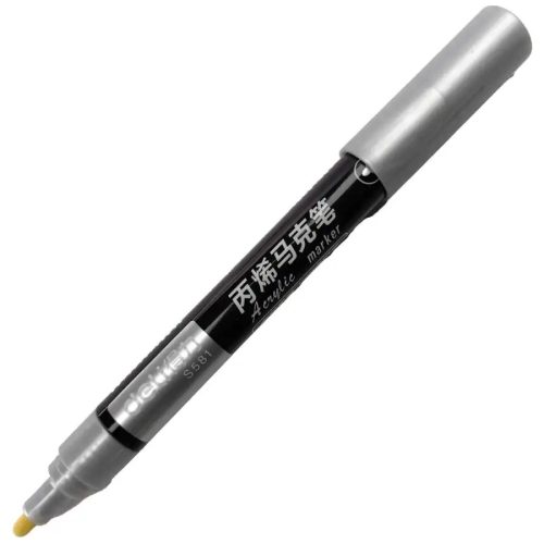Akrilni marker M08 Srebrni Medium, Deli