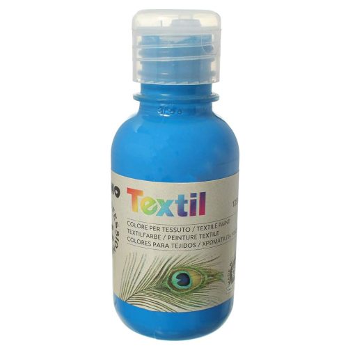 Boja za tekstil 125ml svetlo plava, PRIMO