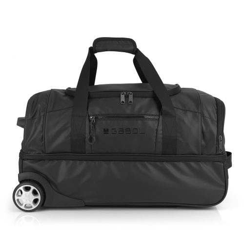 Torba putna sa točkićima 2 odeljka 55x32x29 cm  51l/2,2 kg Canada crna Gabol
