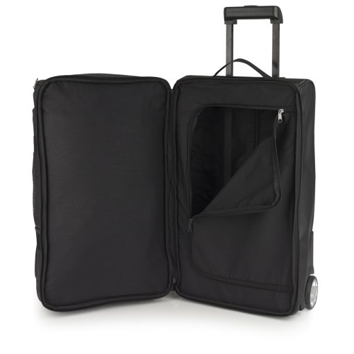 Torba putna sa točkićima 2 odeljka 55x32x29 cm  51l/2,2 kg Canada crna Gabol - Image 6