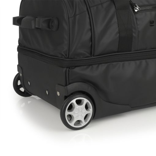 Torba putna sa točkićima 2 odeljka 55x32x29 cm  51l/2,2 kg Canada crna Gabol - Image 8