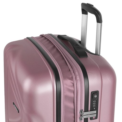 Kofer srednji PROŠIRIVI 47x65x28/31cm Aries 71,4/79,1 l-3,8 kg pastelno roze Gabol - Image 10