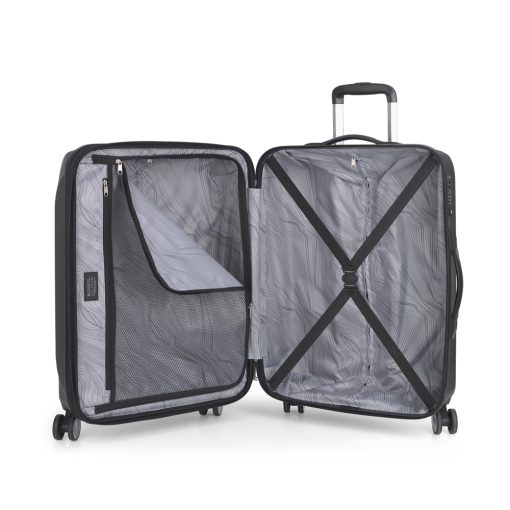 Kofer srednji PROŠIRIVI 47x67x28/31cm Ocean 88,2/97,6 l-3,8 kg crna Gabol - Image 4