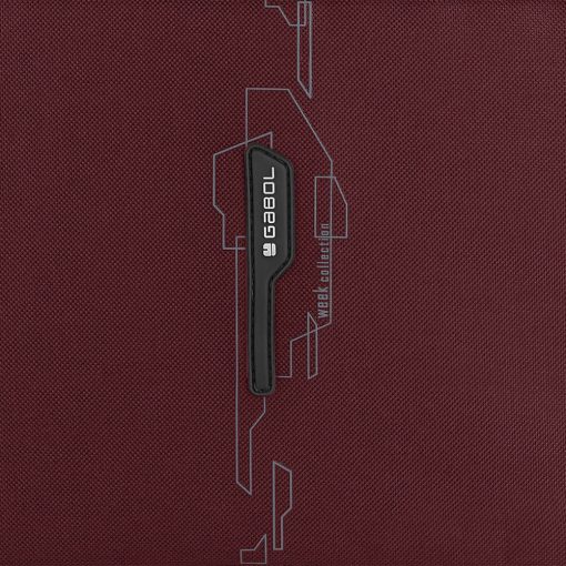 Neseser 28x18x12 cm 6l Week bordo Gabol - Image 5
