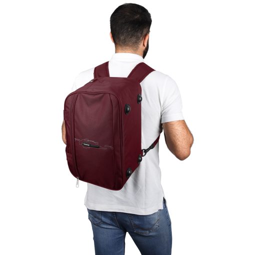 Putna torba/ranac 40x25x20 cm 19l Week Eco bordo Gabol - Image 8