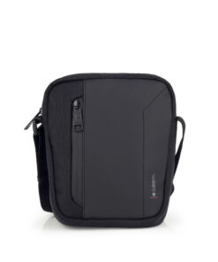 Torba na rame muška 18x22x5 cm Aston crna Gabol