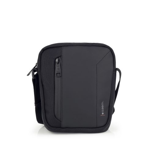 Torba na rame muška 18x22x5 cm Aston crna Gabol