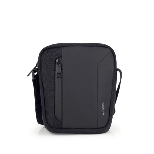 Torba na rame muška 18x22x5 cm Aston crna Gabol