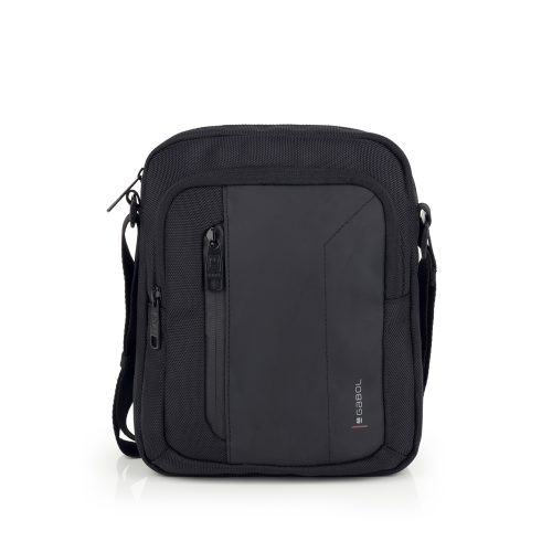 Torba na rame muška 20x25x8 cm Aston crna Gabol