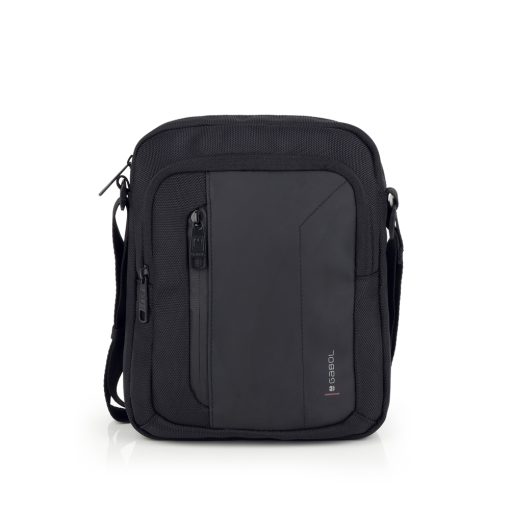 Torba na rame muška 20x25x8 cm Aston crna Gabol