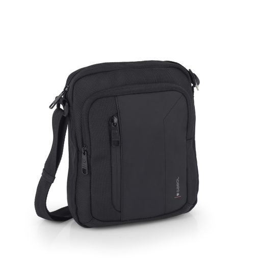 Torba na rame muška 20x25x8 cm Aston crna Gabol - Image 5