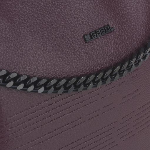 Torba na rame ženska 43x29x12 cm Olivia bordo Gabol - Image 7