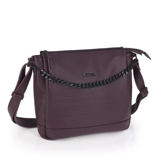 Torba na rame ženska 28x25x7 cm Olivia bordo Gabol - Image 5