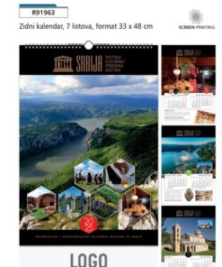 Zidni kalendar KULTURNA I PRIRODNA BAŠTINA 2025