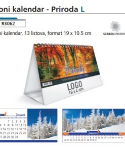 Stoni kalendar PRIRODA 2025