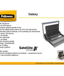 Alternative view of Mašina za spiralno koričenje Galaxy Fellowes 5622001