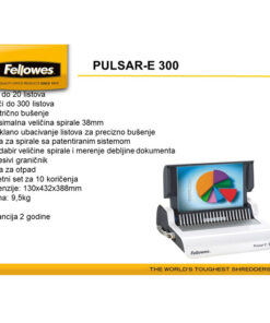 Alternative view of Mašina za spiralno koričenje električna Pulsar-E Fellowes 5620701