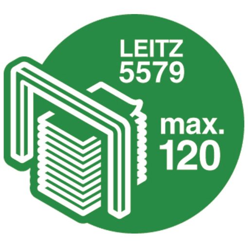Heft mašina za spajanje do 120 listova stona Leitz 55530084 siva - Image 3