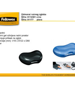 Alternative view of Odmarač ručnog zgloba gel Fellowes 91177 plavi