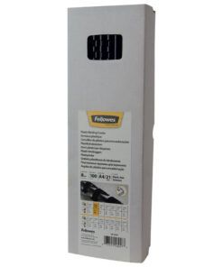 Spirala plastična fi- 8mm (21-40 listova) pk100 Fellowes 5345707 crna
